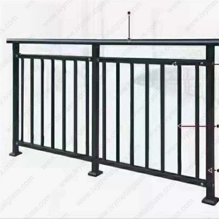 Alumiininen kaide parveke