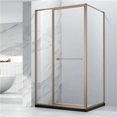 L-muotoinen suihkuhuone